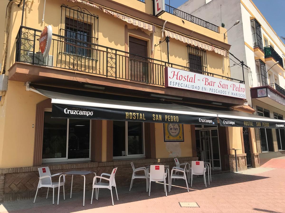 Hostal Bar San Pedro Mairena De Alcor Esterno foto